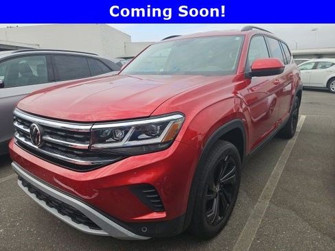 Used 2023 Volkswagen Atlas SE w/ Black Wheel Package FWD image 1