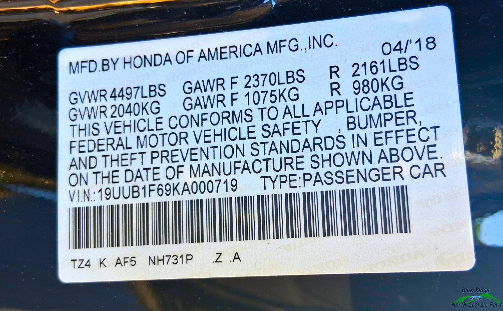 Used 2019 Acura TLX w/ Technology & A-SPEC Package FWD image 25