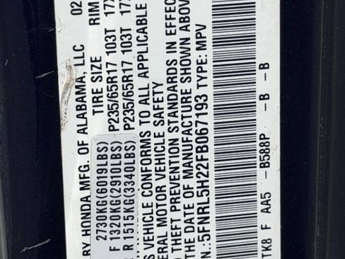 Used 2015 Honda Odyssey LX image 18