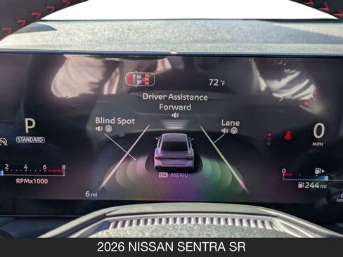 New 2026 Nissan Sentra SR w/ Floor Mat Package image 19