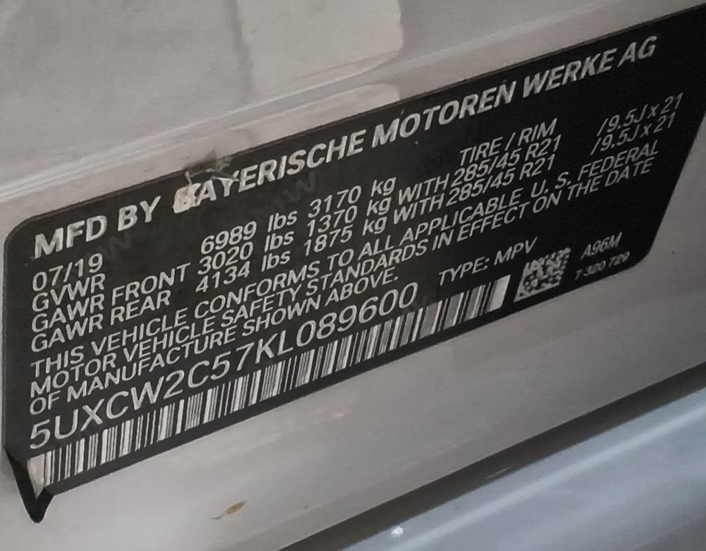 Used 2019 BMW X7 xDrive40i w/ Premium Package AWD/4WD image 14