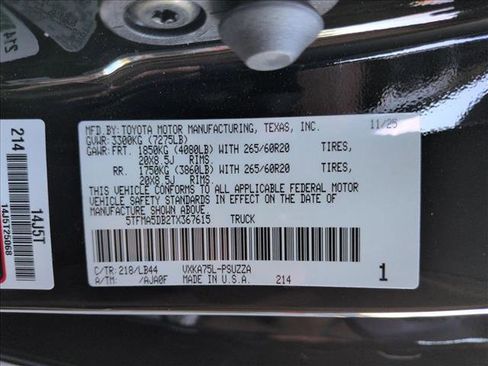 New 2026 Toyota Tundra 1794 Edition image 17