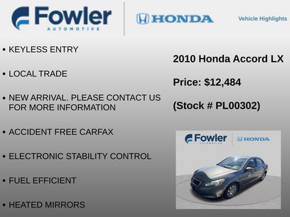 Used 2010 Honda Accord LX