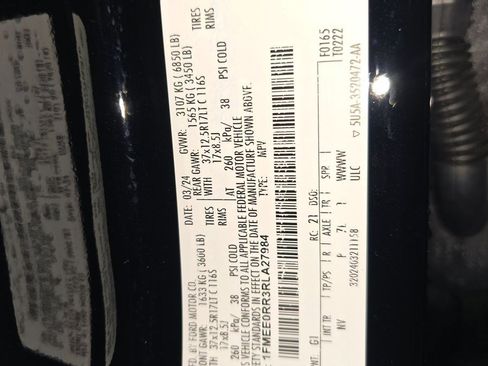 Used 2024 Ford Bronco Raptor w/ Interior Carbon Fiber Pack 6 image 41