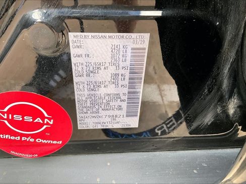 Used 2019 Nissan Rogue S w/ Special Edition Package AWD/4WD image 33
