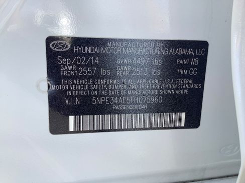 Used 2015 Hyundai Sonata Limited w/ Option Group 05 FWD image 29