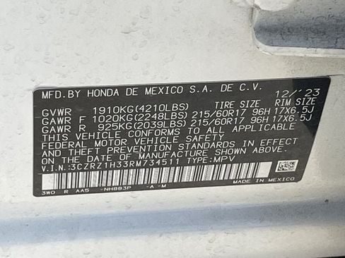 Used 2024 Honda HR-V LX image 28