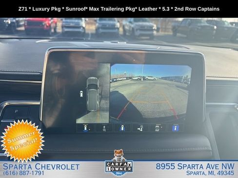 Used 2024 Chevrolet Tahoe Z71 w/ Luxury Package AWD/4WD image 17