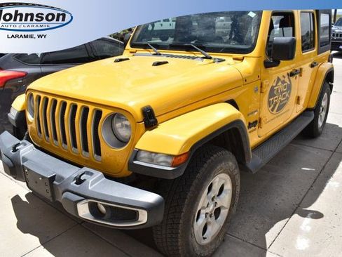 Used 2018 Jeep Wrangler Unlimited Sahara AWD/4WD image 1