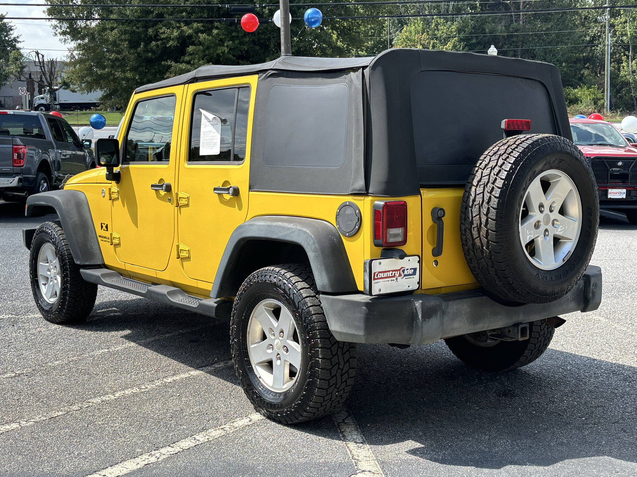 Used 2008 Jeep Wrangler Unlimited X AWD/4WD image 5