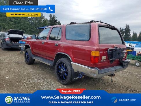 Used 1990 Toyota 4Runner SR5 AWD/4WD image 3