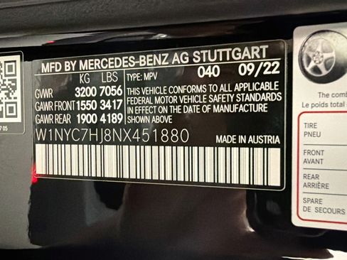 Certified 2022 Mercedes-Benz G 63 AMG 4MATIC image 26