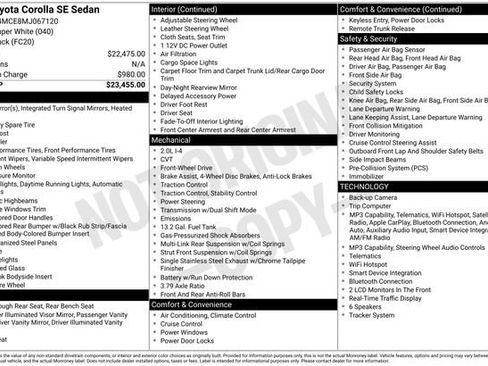 Used 2021 Toyota Corolla SE FWD image 10
