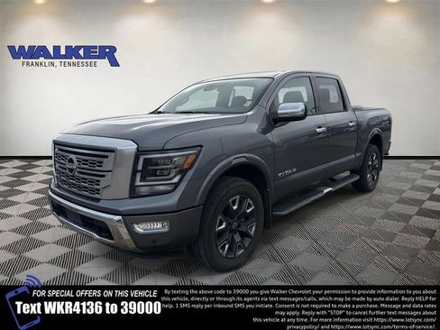 Used 2023 Nissan Titan Platinum Reserve w/ Moonroof Package image 1