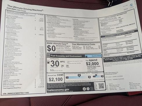 New 2026 BMW 230i Coupe w/ Premium Package image 20