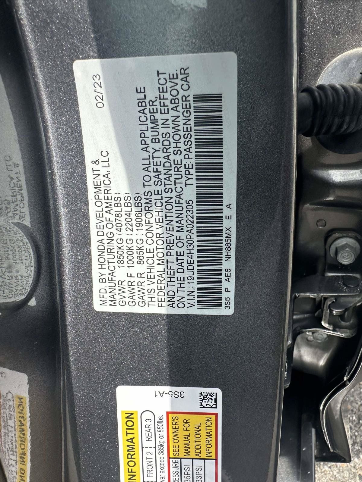 Used 2023 Acura Integra A-Spec FWD image 17