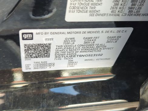 Used 2022 GMC Sierra 1500 AT4 w/ AT4 Premium Package image 35