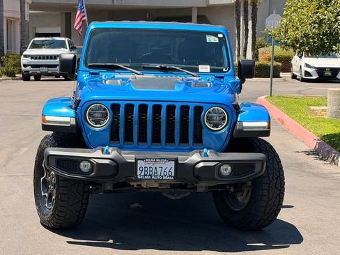 Used 2021 Jeep Wrangler Unlimited Rubicon 4xe w/ Cold Weather Group AWD/4WD image 3