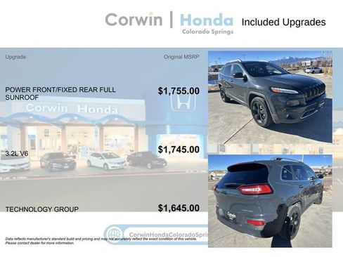 Used 2018 Jeep Cherokee Limited w/ Technology Group image 4