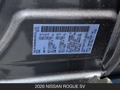 New 2026 Nissan Rogue SV FWD image 26