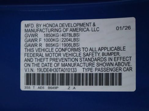 Used 2026 Acura Integra A-Spec FWD image 35