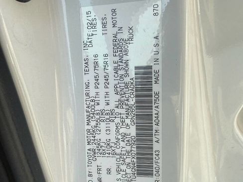 Used 2015 Toyota Tacoma PreRunner w/ SR5 Package image 5