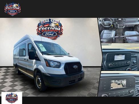 Used 2023 Ford Transit 250 148 High Roof Extended w/ Load Area Protection Package RWD image 1