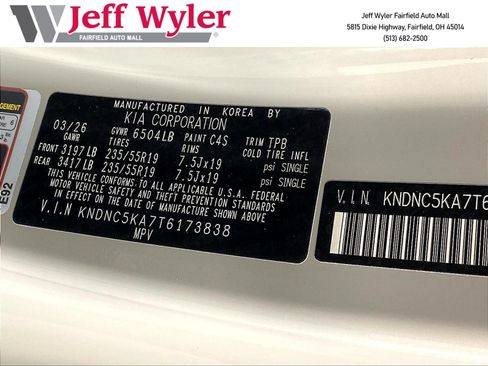New 2026 Kia Carnival EX FWD image 21