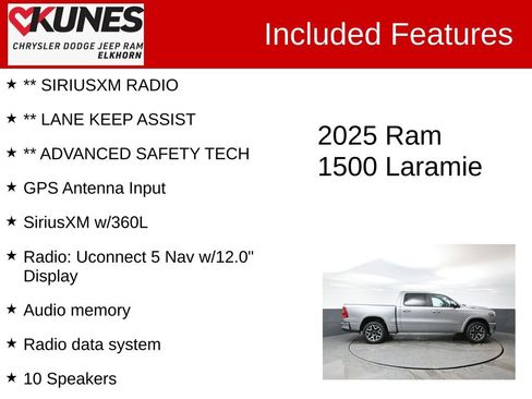 Used 2025 RAM 1500 Laramie image 3