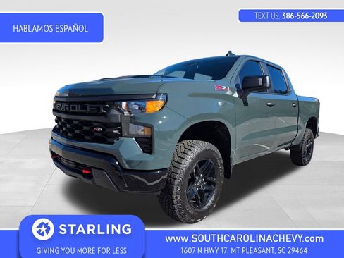 New 2026 Chevrolet Silverado 1500 Custom Trail Boss AWD/4WD image 1