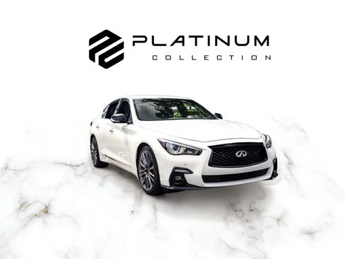 Used 2023 INFINITI Q50 Red Sport 400 RWD image 1