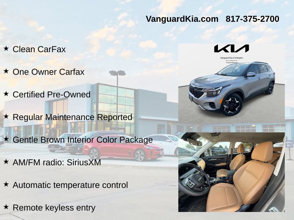 Certified 2024 Kia Seltos EX FWD image 6