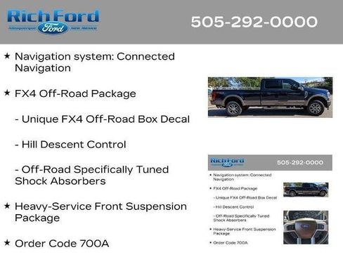 Certified 2022 Ford F250 King Ranch w/ FX4 Off-Road Package AWD/4WD image 22