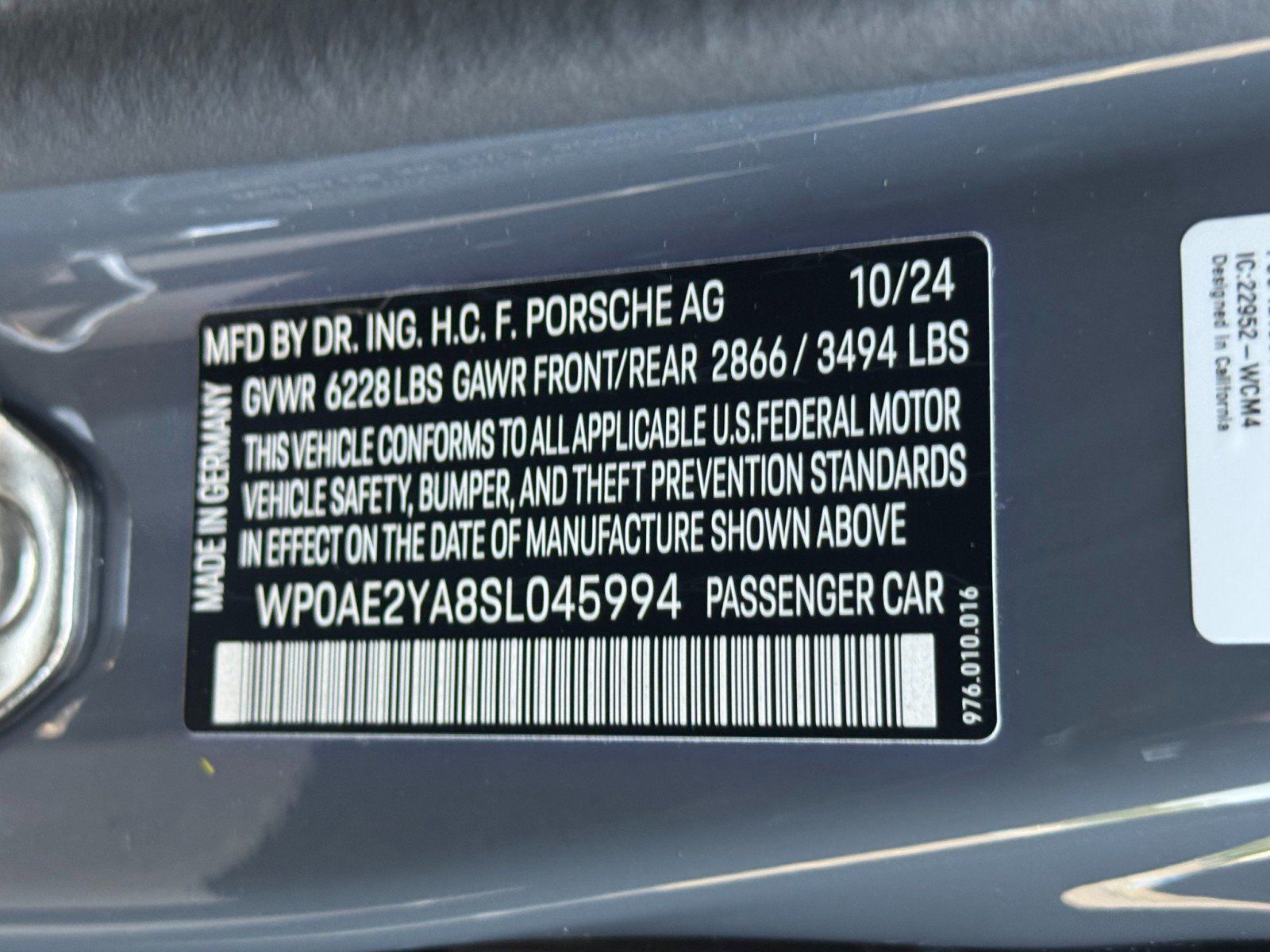 Used 2025 Porsche Panamera 4 w/ Premium Package AWD/4WD image 53