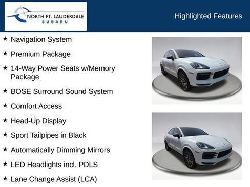Used 2021 Porsche Cayenne Coupe AWD/4WD image 7