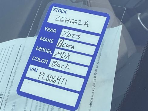 Used 2023 Acura MDX FWD w/ Technology Package image 33