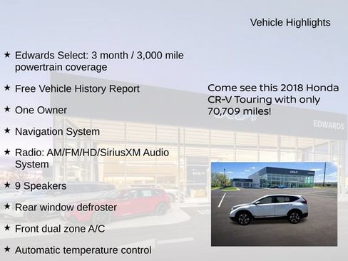 Used 2018 Honda CR-V Touring image 10