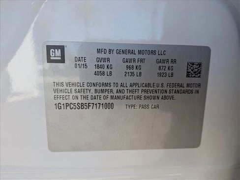 Used 2015 Chevrolet Cruze LT image 22