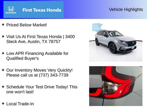 New 2026 Honda CR-V Sport image 5