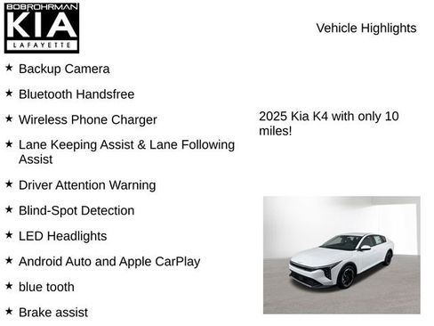 New 2025 Kia K4 EX image 7