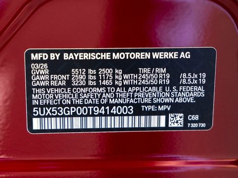 New 2026 BMW X3 xDrive30 AWD/4WD image 35