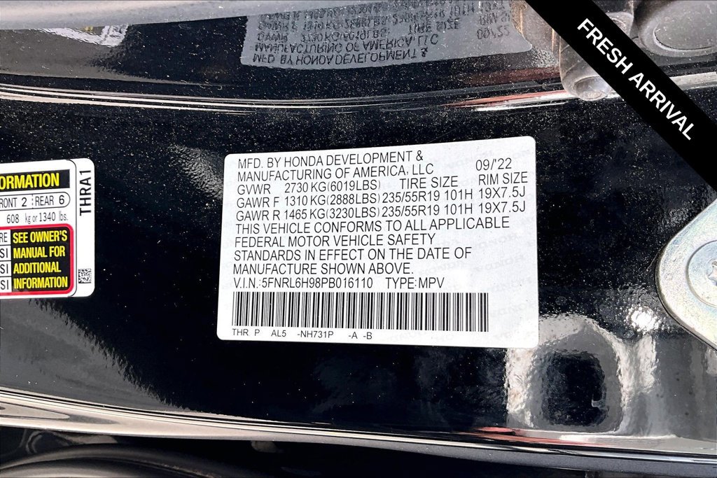 Used 2023 Honda Odyssey Elite image 17