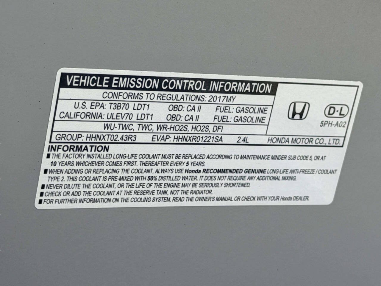 Used 2017 Honda CR-V LX image 17