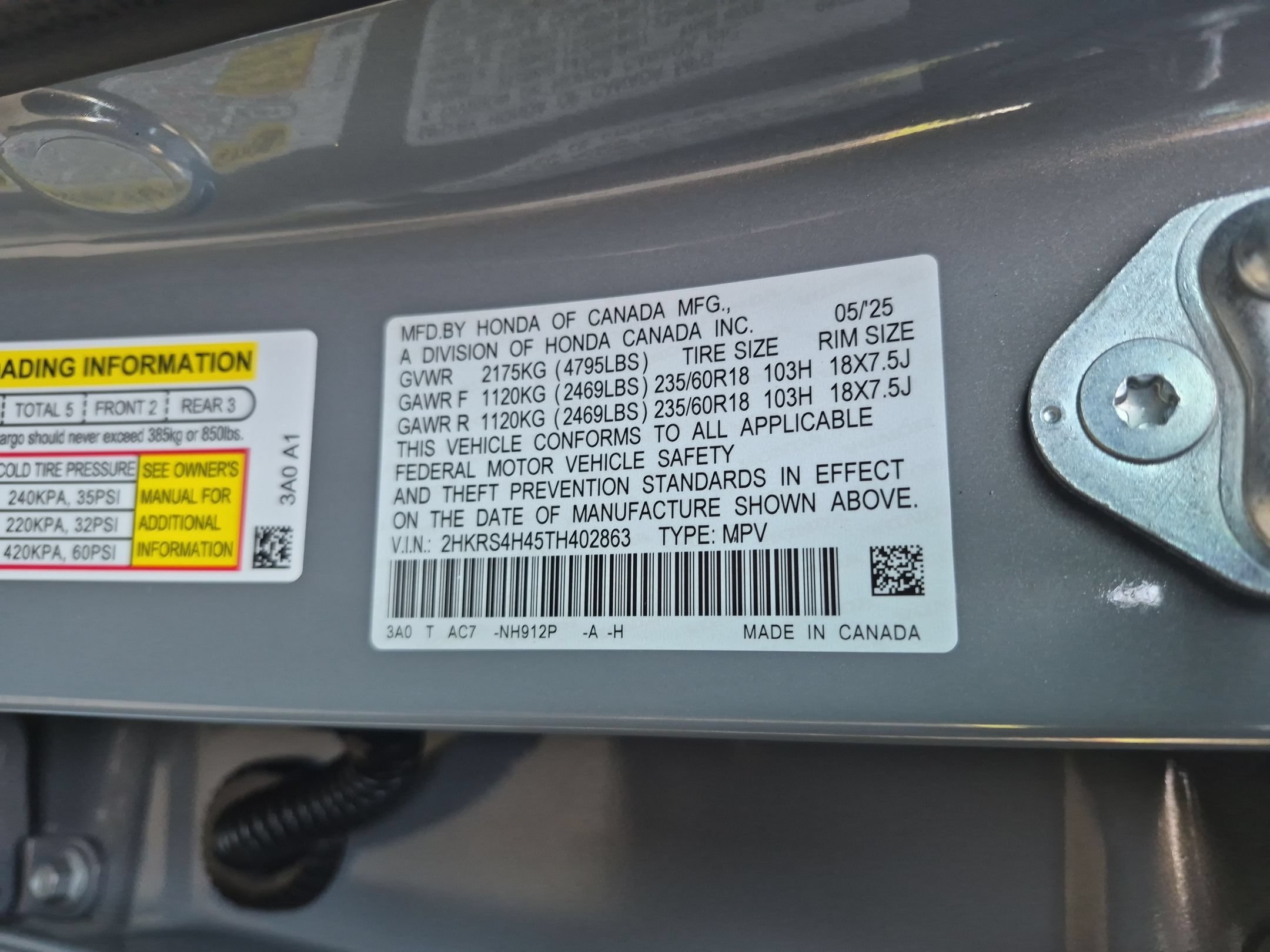 Certified 2026 Honda CR-V EX image 35