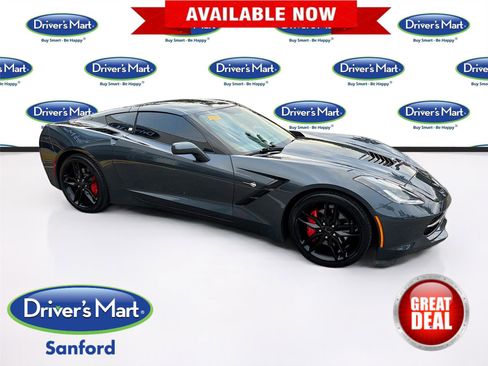 Used 2019 Chevrolet Corvette Stingray Coupe w/ 1LT image 1