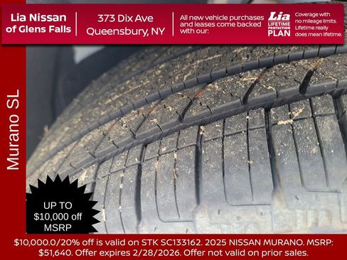 New 2025 Nissan Murano SL w/ Cargo Package image 12