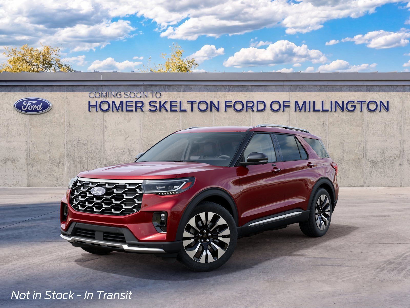 New 2027 Ford Explorer Platinum w/ LUX Leather Package AWD/4WD image 2