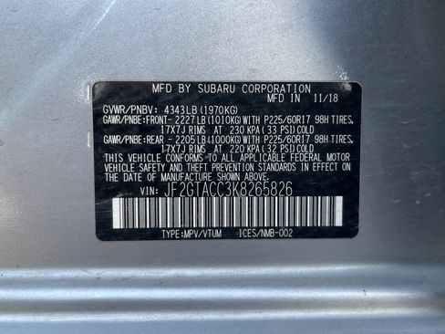 Used 2019 Subaru Crosstrek 2.0i Premium image 16