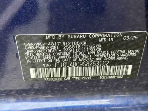 Used 2025 Subaru Impreza 2.0i image 27