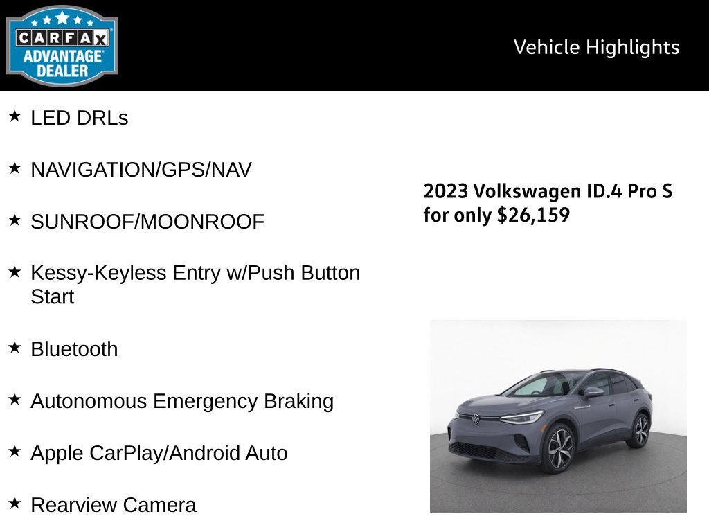 Certified 2023 Volkswagen ID.4 Pro S AWD/4WD image 5